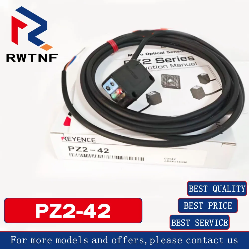 PZ2-42 KEYENCE Brand Genuine NPN reflection photoelectric sensor 100% original New，warehouse stock
