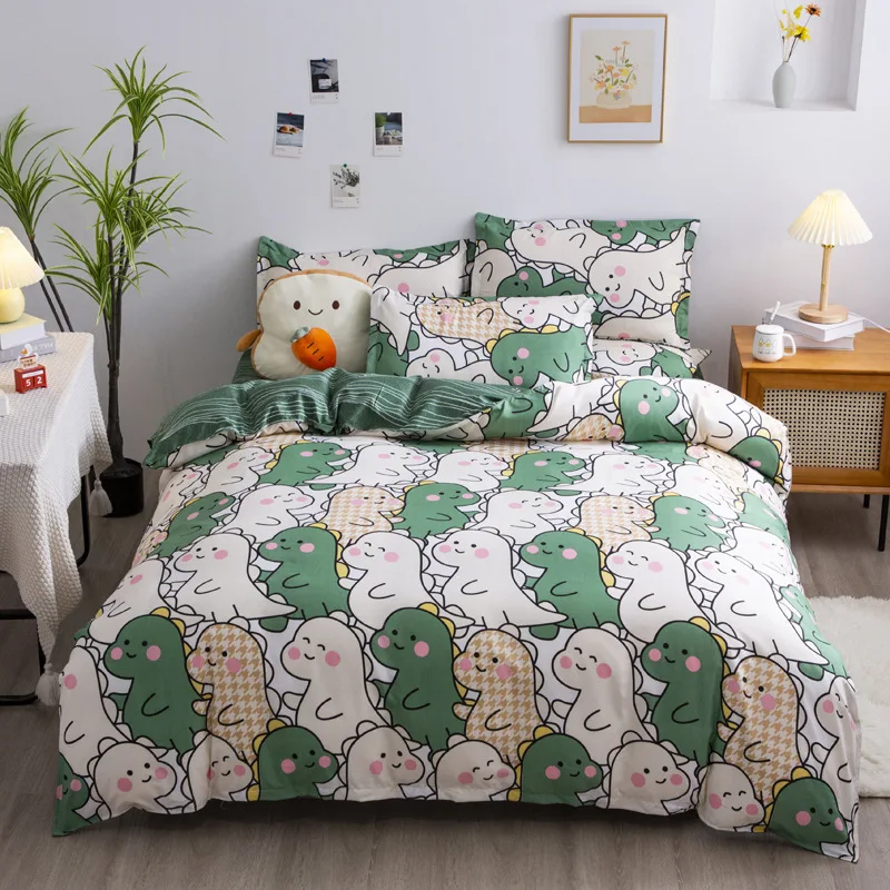 

Bed Sheet Four- E-Commerce Live Bedding Aloe Cotton Three-Piece Set