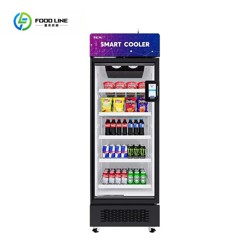 

Smart Fridge Vending Machine Cold Drinks Fresh Food Vending Machine with AI Visual Recognition Technology