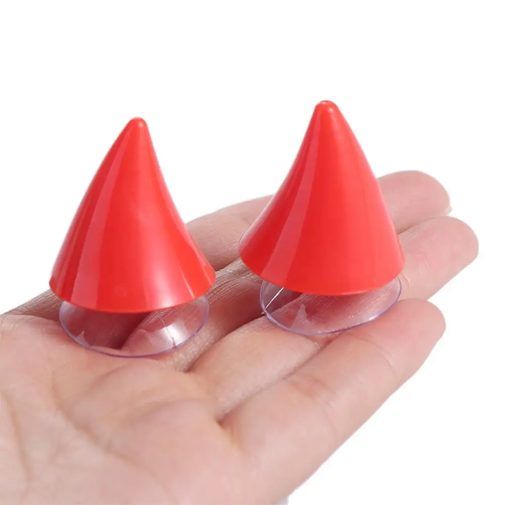 1pair Silicone Rubber Horn Shaped Headwear Wing Shaped Cool Motorcycle Helmet Horn Halloween Fashion Moto Helmet Decoration