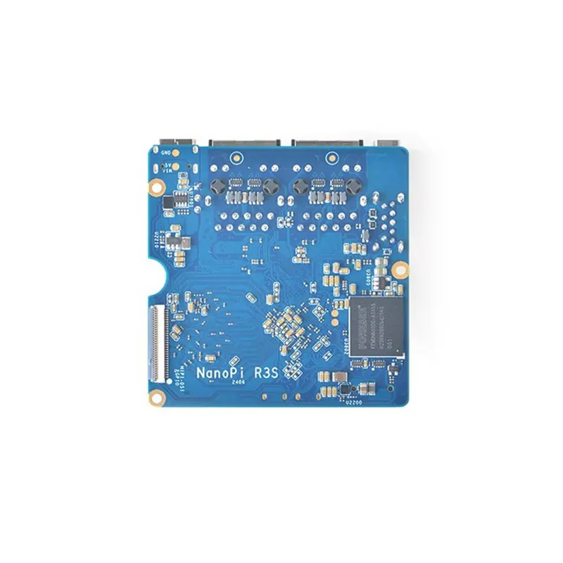 Imagem -06 - Nanopi R3s Mini Development Board com Cnc Metal Case 2gb de Ram Rockchip Rk3566 Dual Gigabit Port