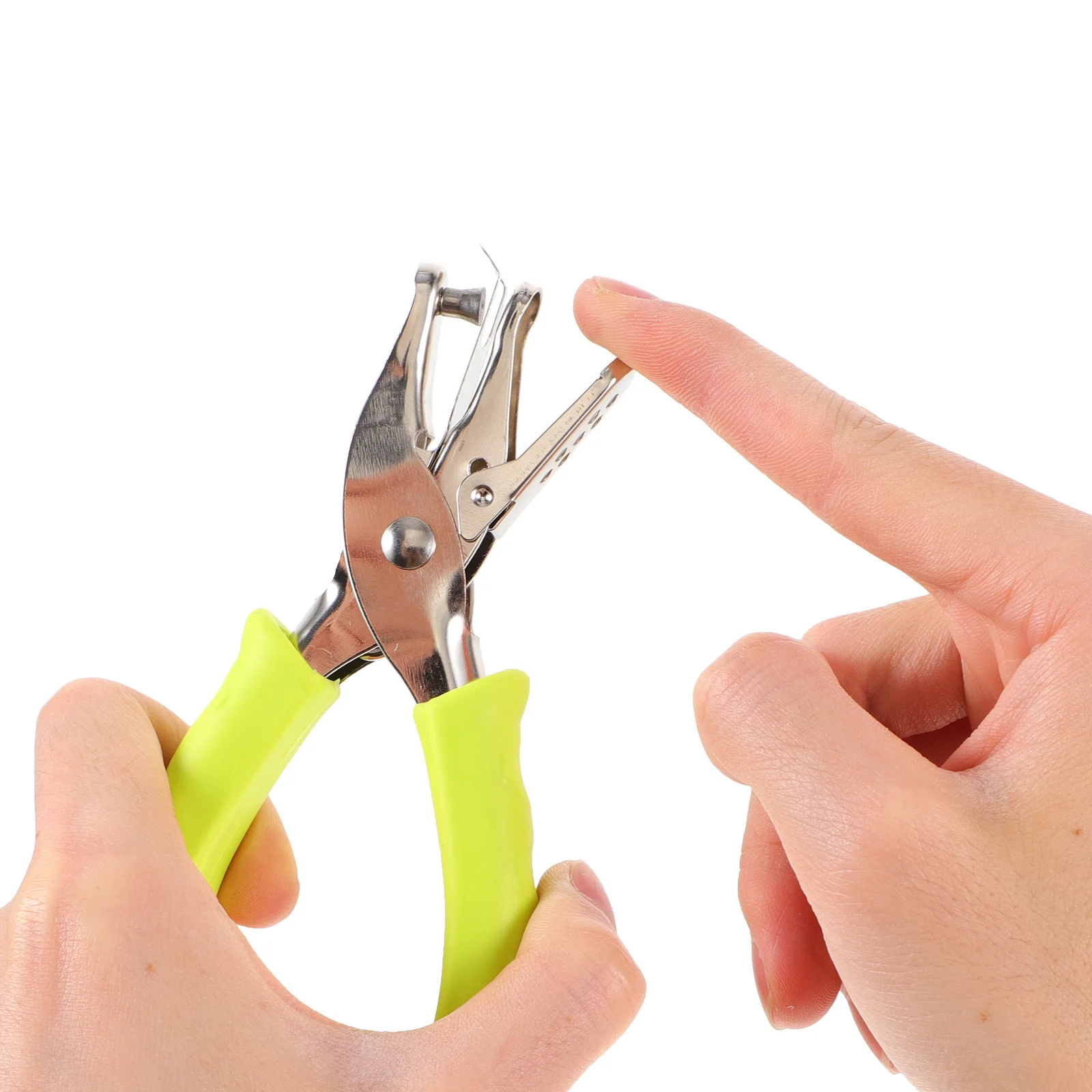 2 ชิ้น Hole Puncher 6 มิลลิเมตรกระดาษ Punches Single Hole Punchers การ์ดเครื่อง PP สํานักงานเครื่องเขียนในครัวเรือน Planner Art เครื่องมือการสอน