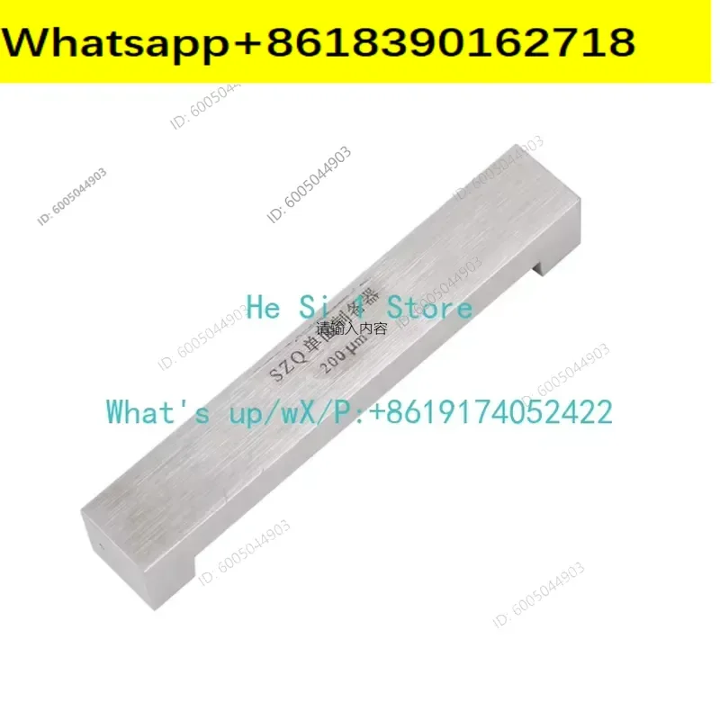 SZQ Stainless Steel Single Blade Wet Film Preparator Film Coating Device Applicator Single Sided Preparator Film Scraper