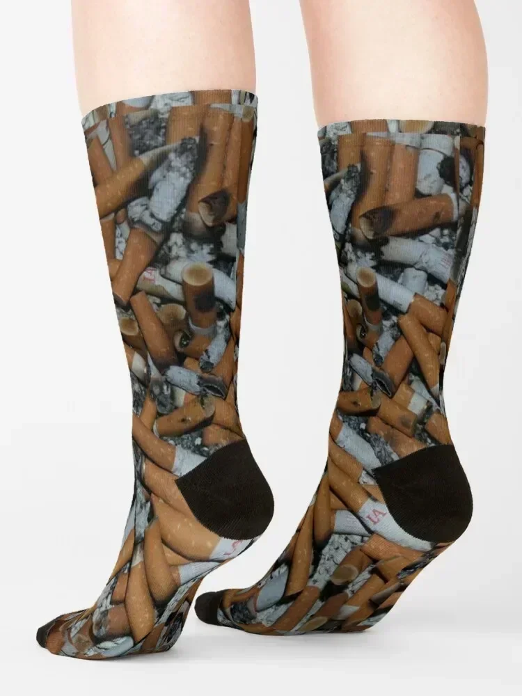 Сигаретные задницы Носки детская обувь хоккейные мужские хлопковые носки высокого качества женские мужские сумасшедшие оптовые ретро женские носки мужские