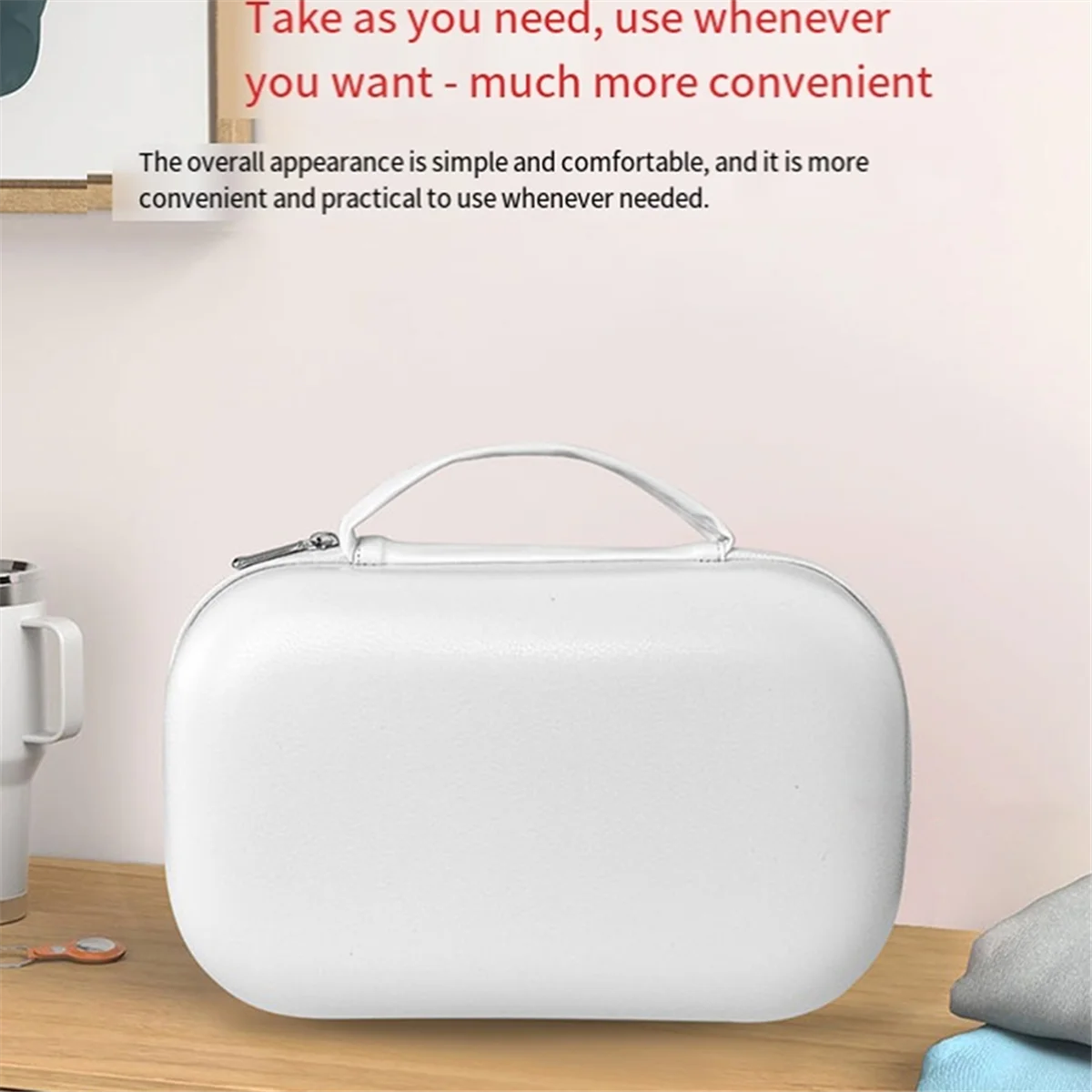 

# 00I Аксессуары для электроники, сумка для хранения молокоотсоса Momcozy, жесткий дорожный футляр из ЭВА, белый