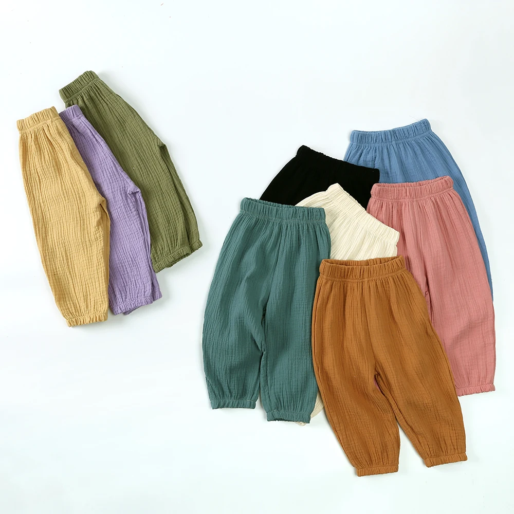 Kids Cotton Harem Pants 2