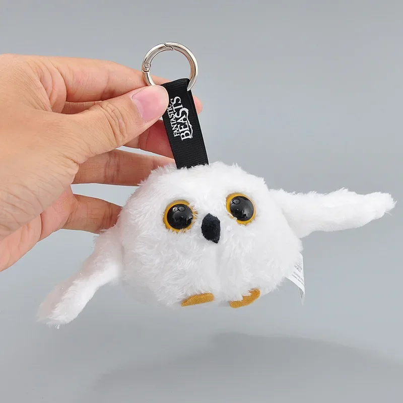 Cute Keychain Harry Potter Movie Peripherals Hogwarts Kawaii Hedwig Dumbledore Niffler Pendant Anime Accessories Gift for Kid