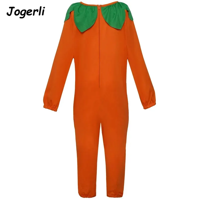 Детский костюм Jogerli для косплея с тыквой, маскарадный костюм на Хэллоуин для мальчиков и девочек, костюм для ролевых игр; 6,r'8;p'