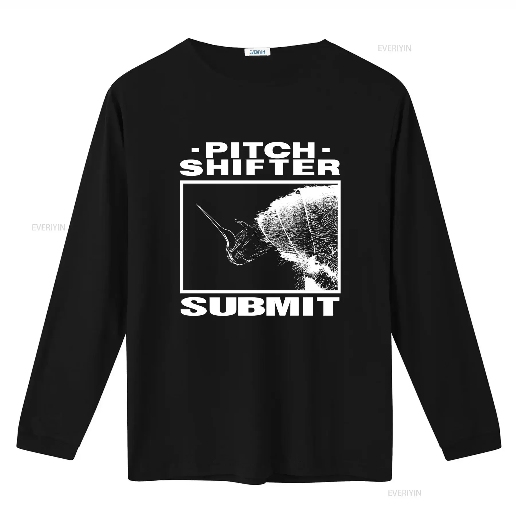 PITCHSHIFTER SUBMIT T Shirt Cotton Black S 5XL Fashion Rock Band Design vintage Washed Stretched homme Comfortable streetwear