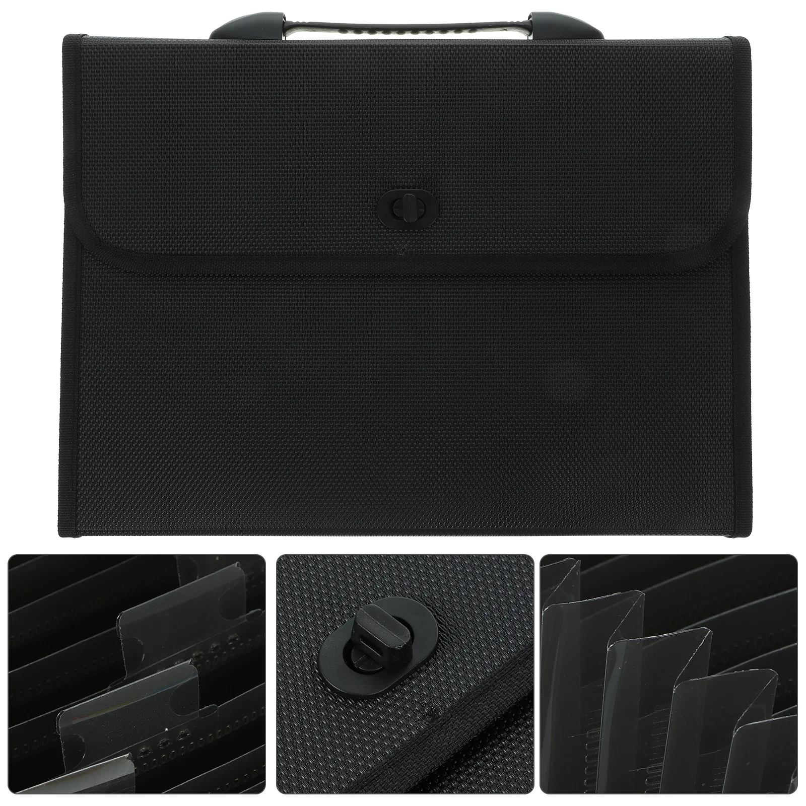 

1 Set Expanding Folder Large Capacity Document Organizer Portable Office File Storage Bag Multi-Layer Sorting File Box Accordion