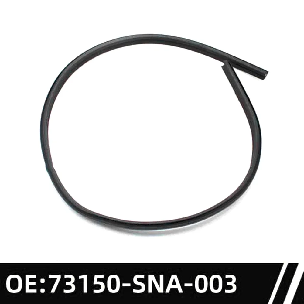 

1x Car Front Windshield Reveal Surround Molding Trim Rubber Seal For Hodna Civic 2006 2007 2008 2009 2010 2011 73150-SNA-003