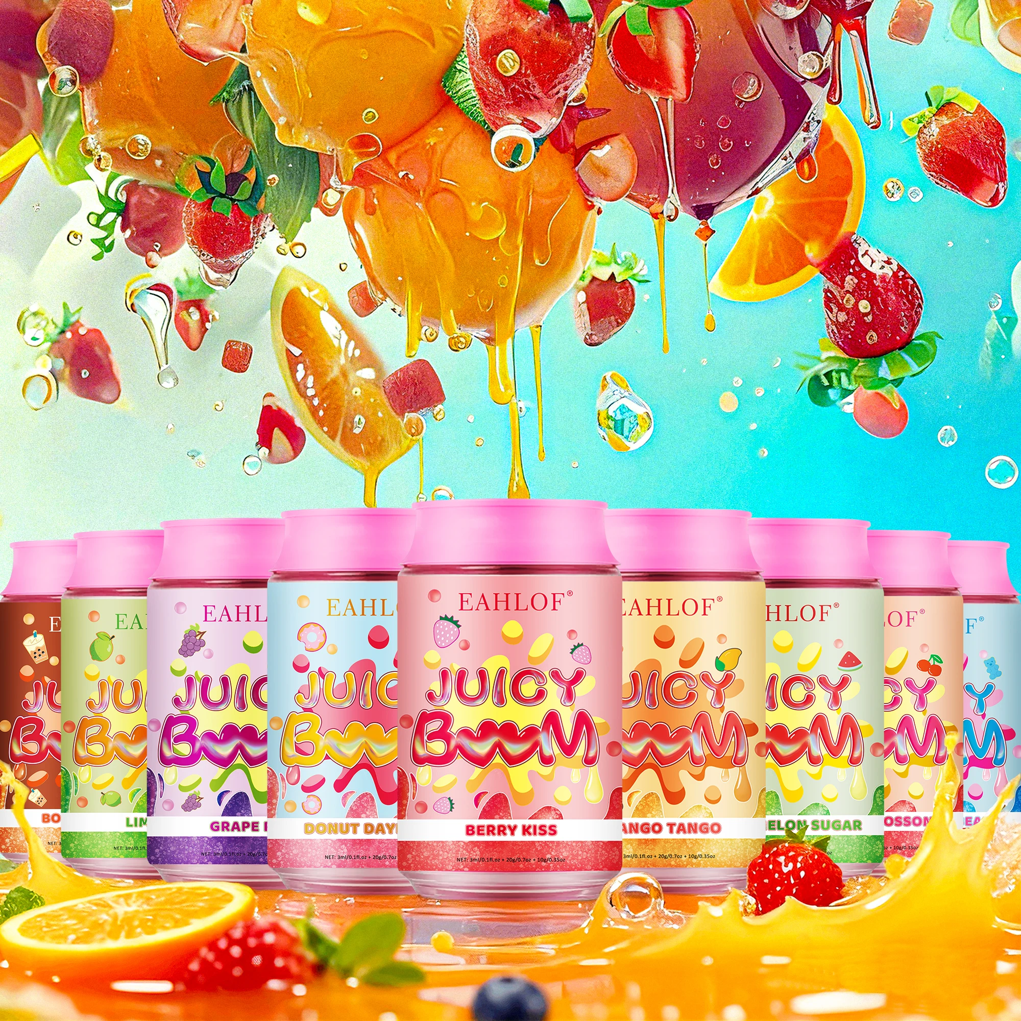 Set per la cura delle labbra da 3 pezzi/Maschera per labbra/Olio/Scrub, Colorato, per linee e imperfezioni delle labbra, idratante e lucida, cosmetici per la cura delle labbra