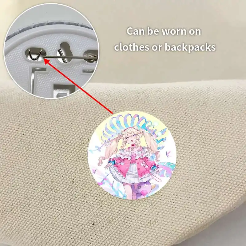 بروش شارة أنيمي لصديق ، كوسوري ، مايبيو ، قناة ، درنة ، ملحقات مرساة ، تأثيري تذكاري ، هدية تلميذ