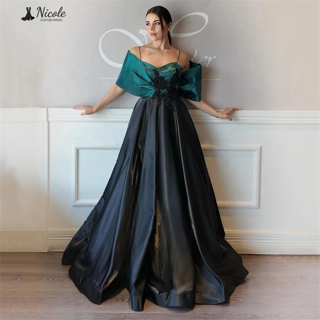 

Nicole Custom Made Women's Elegant Dresses for Special Occasions Line A Robe De Cocktail Femme Ball Gown Dress Candle Prom Party