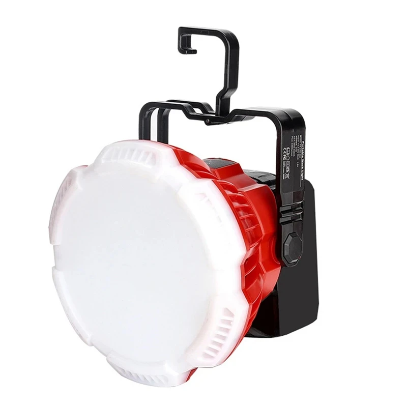 Top-24W 2400LM LED Work Light Portable With Hook For 18V Batteries