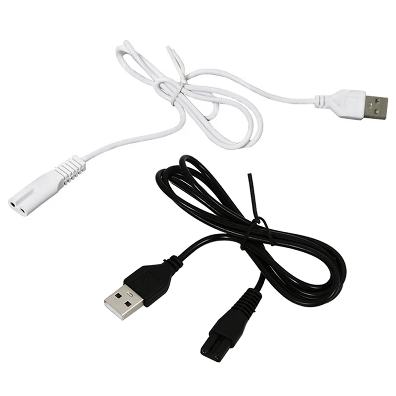 USB Cable Charging Line Copper Hole Suit 5V Flashlight Shaver Hair Clipper Wire Single Hole 1.8