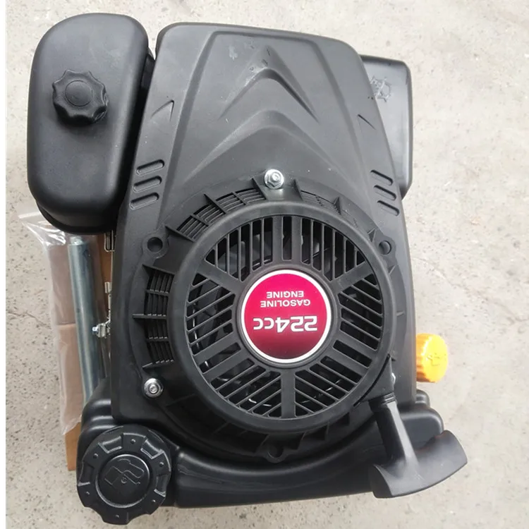 Engine LC1P75FA Electric Start 4.5KW 6HP 224cc Vertical Shaft Air Cooled  Engine For Sale