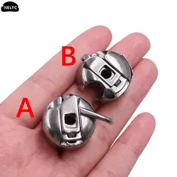 1PCS Sewing Machine Bobbin Case Stainless Steel Bobbin Case for Front Loading 15 Class Machines Suitable for Household Sewing