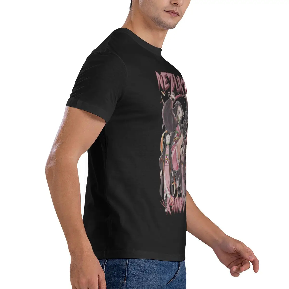 Kimetsu No Yaiba Men's Classic Unisex Cotton T-Shirt for Men & Women, Classic Tee