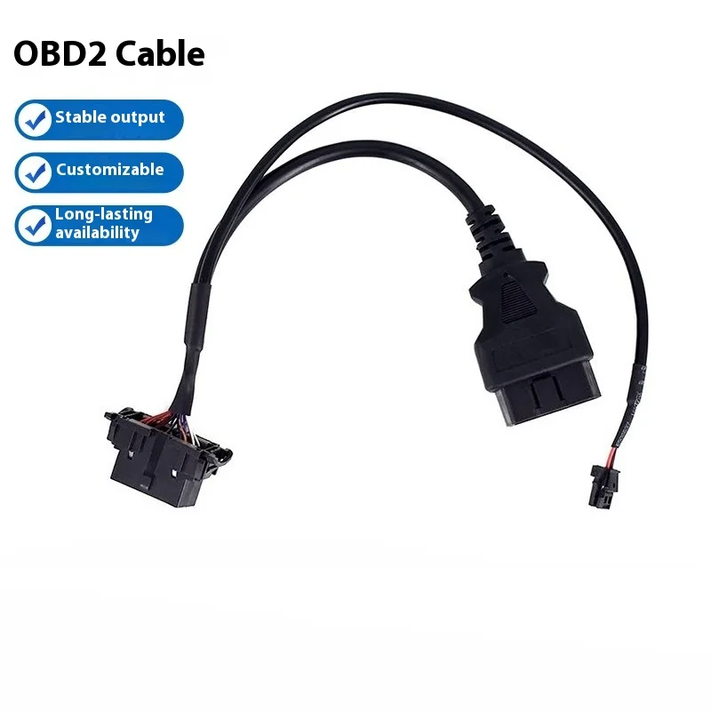 

Автомобильный OBD 16-контактный адаптер для защитной двери, обходной кабель OBD2, подходит для Dodge Cummins RAM HD 2018-2020 для Benz