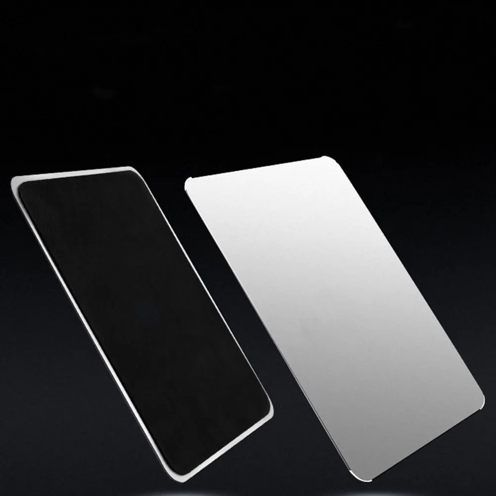 1Pcs Professional Metal Mouse Pad High Grade Aluminum Alloy Non Slip Bottom Scratch Proof Spill Resistant for Desk Workstation view 5