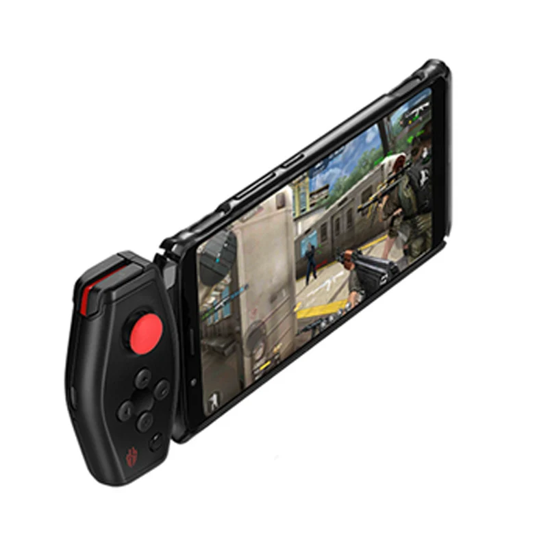 Bluetooth Wireless Gamepad for ZTE Nubia Red Magic 5G, PUBG Game Controller, Joystick Phone, Single Hand Gaming Handle Case