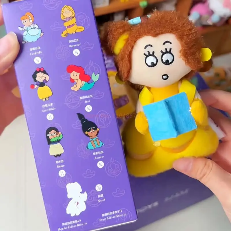

52TOYS Genuine Disney Princess On The Run Blind Box Cute Sachet Keychain Trendy Collectible Toy Bag Charm Doll Toys Girls Gifts