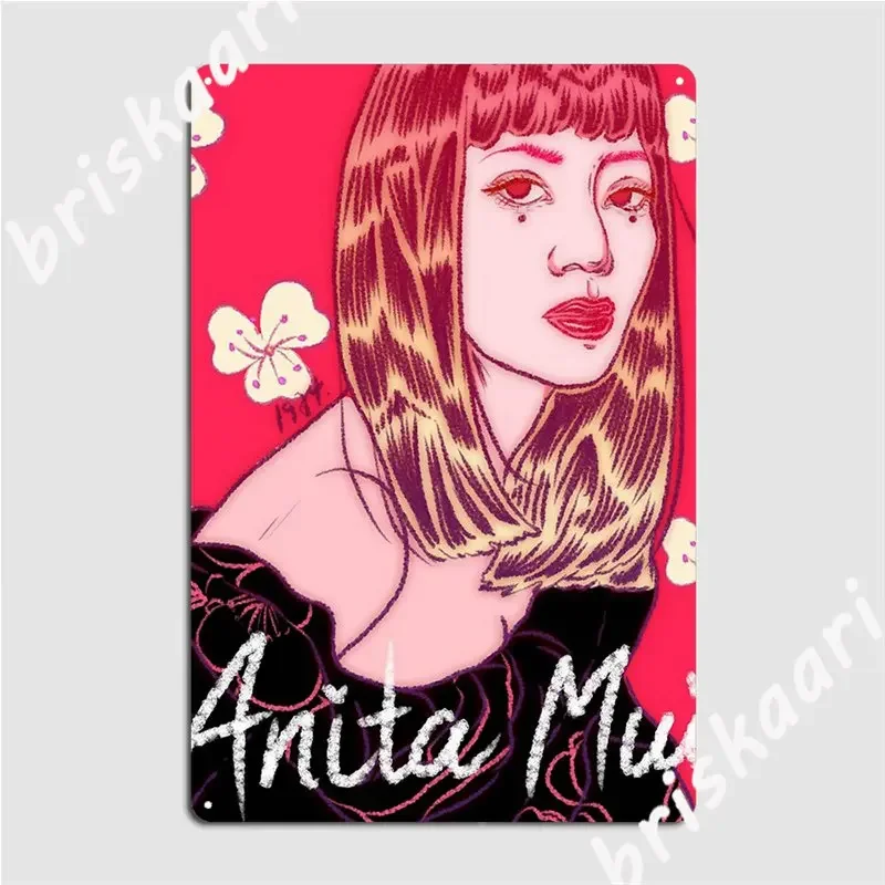 Anita Mui Metal Signs Cinema Garage Club Bar Retro Garage Decoration Tin sign Posters