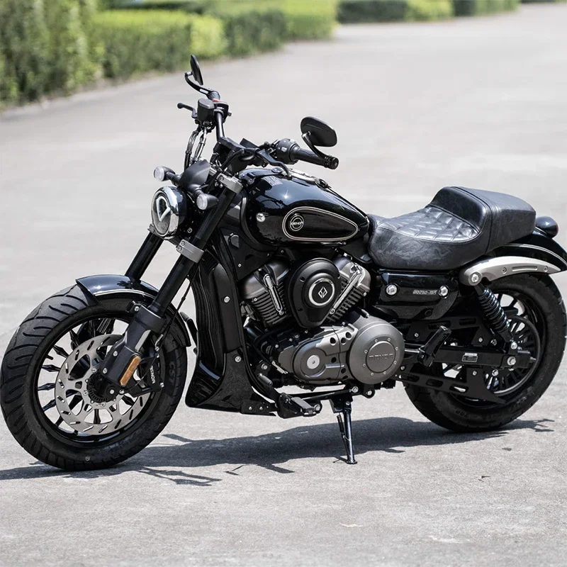 】Motorcycle Lower Fairing Cover ABS Material Black Easy Installation with Clips & Screws for Benda Chinchilla 250