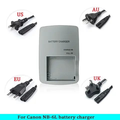 Cargador de batería CB-2LYE 2LYT para cámara Canon PowerShot D10,D20,D30,S90,S95,S120,SD770,SD980,SD1200,SD1300 IXUS 85IS、IXUS95IS、IXUS105、 IXUS 200 IS、IXUS 210、IXUS 300 HS、IXUS 310 PowerShot SX275 HS、SX240 HSNB-6L