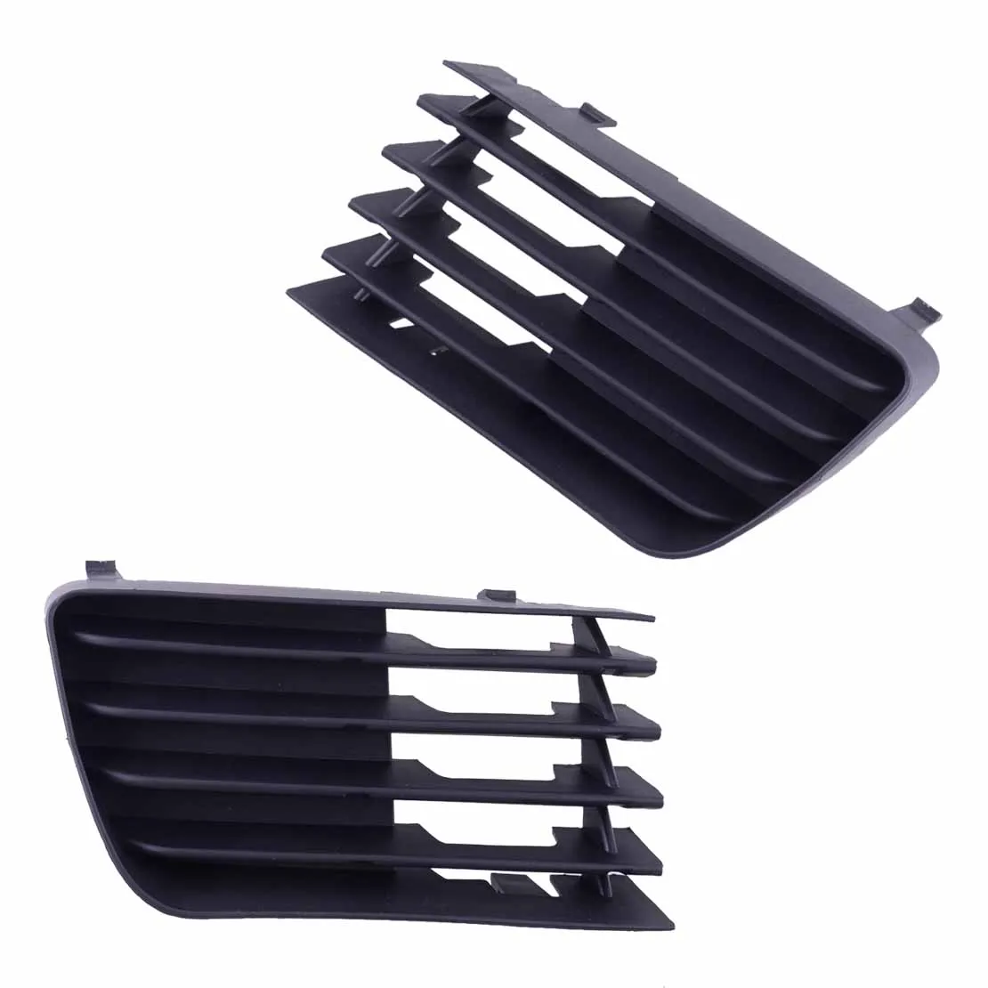 53113-47020 1 Pair Black Front Bumper Insert Grille Cover Lower Outer Grill 53112-47020 fit for Toyota Prius 2004-2007 2008 2009