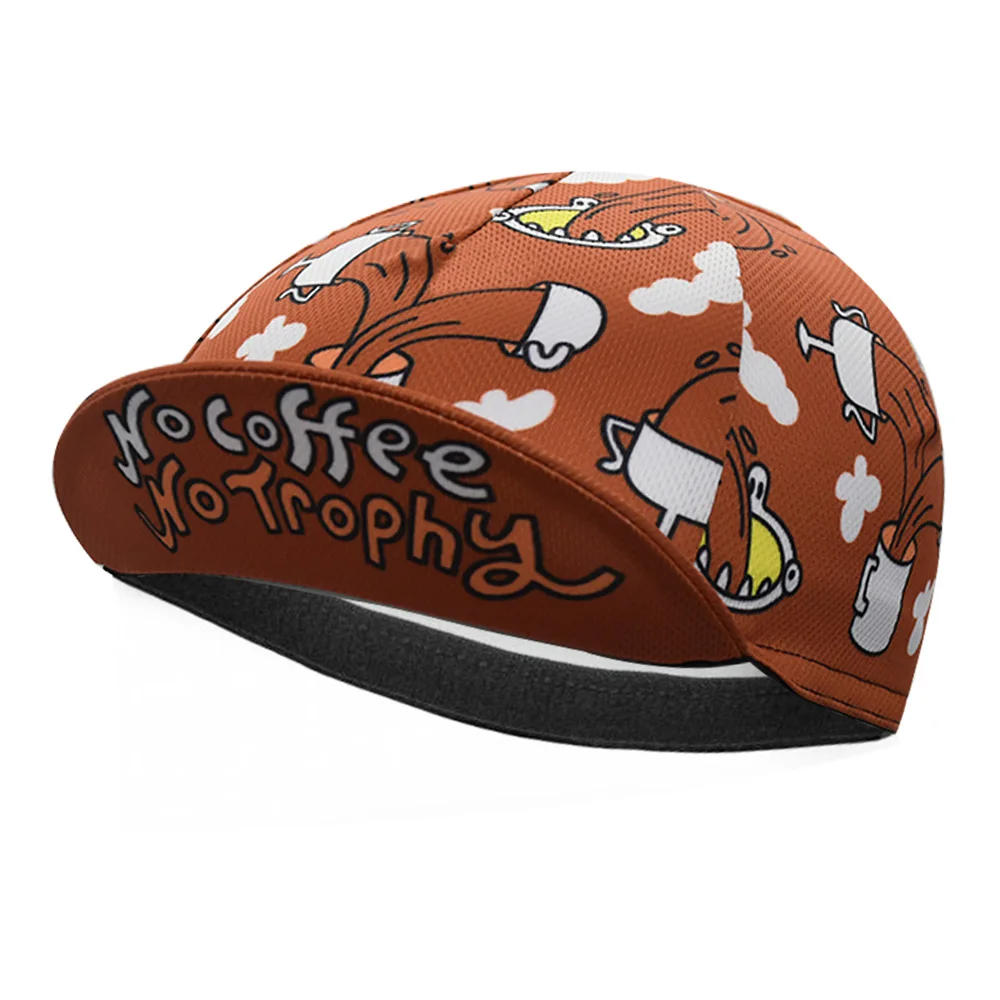 Coffee And Beer Donuts Cycling Hat Bike Caps For Men and Women Quick-drying Breathable Sports Outdoor Ride Unisex