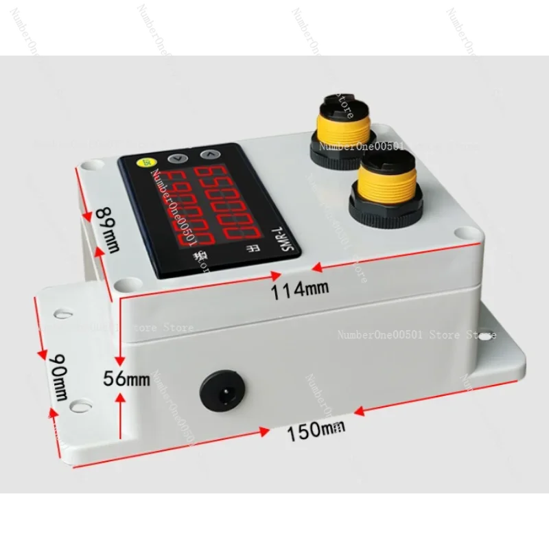 Infrared automatic induction door store passenger flow counter statisticians enter and exit count