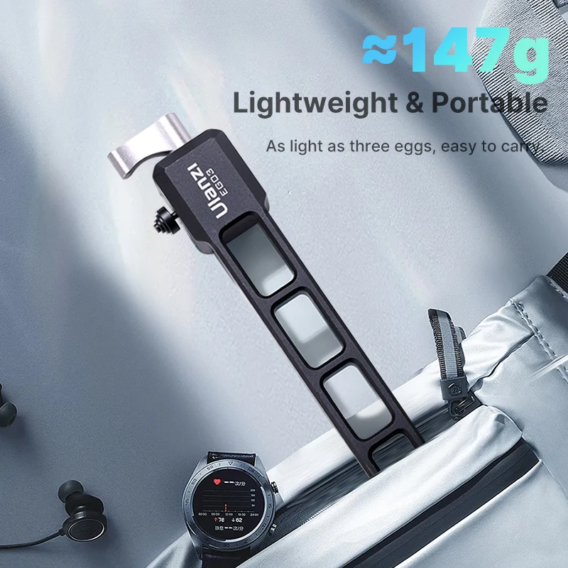 Ulanzi EG03 cakar Sling pegangan dapat diatur ringan pegangan portabel untuk DJI RS2/RS3/RS3 Mini/RS3 Pro untuk Video fotografi