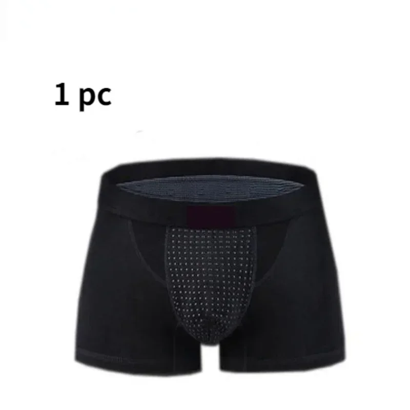 【Ready Stock】Men\'s Underwear New Upgraded Version Magnetic Therapy Health Panties 22 Magnet Reinforced Boxer Briefs L-6XL Pack