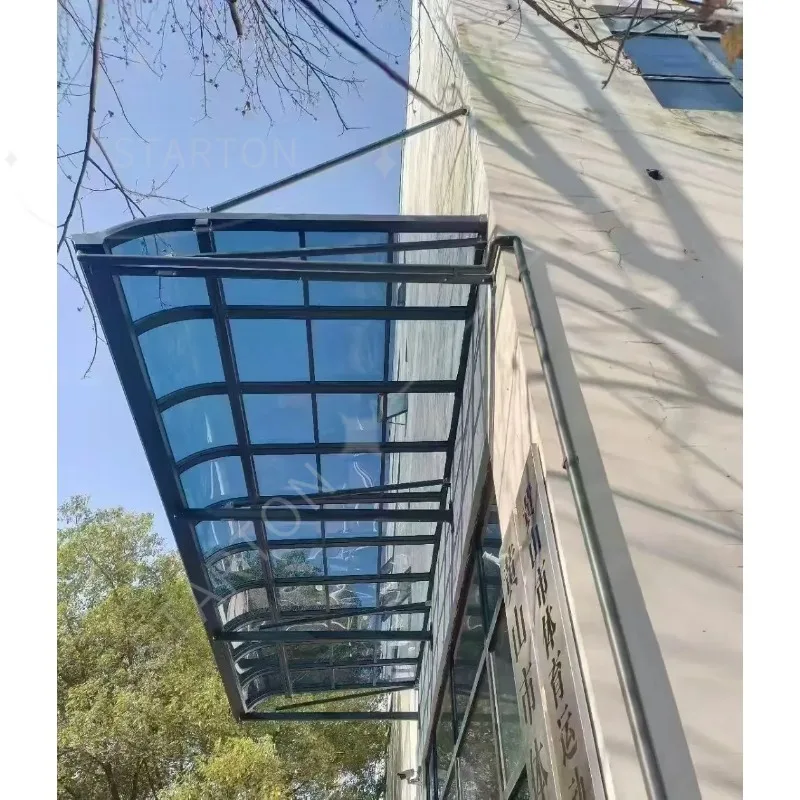 Customized Pergola Sunroom Outdoor Roof Patio Covers Waterproof Polycarbonate Aluminum Awning Canopy Gazebo for Balcony Garden