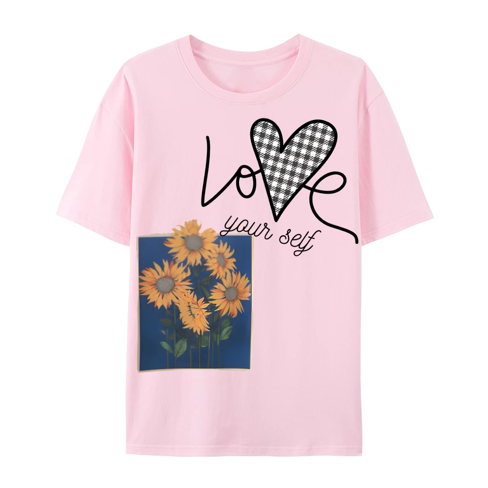 

Tank Top Women's T-Shirt - Basic Cotton Streetwear Casual Oversized Graphic Tee with Loose Fit Best Seller Summer Top