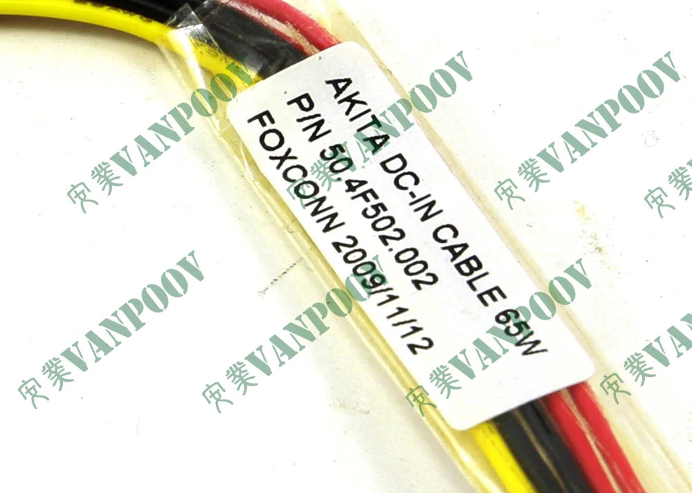 Nuevo Conector de Alimentación CC para Portátil HP Pavilion DV2000 DV2200 DV2400 DV2500 DV2700, Enchufe de Carga de 65W, 50.4F502.002