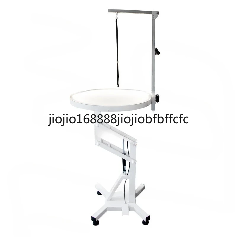 Suitable for LED lighting table, adjustable air pressure rotating makeup table