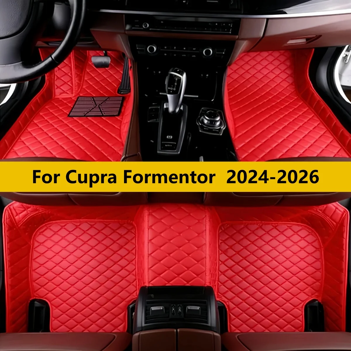 

Автомобильные коврики для Cupra Formentor 2024 2025 2026, всепогодные, водонепроницаемые, аксессуары для салона, 2 штуки в продаже
