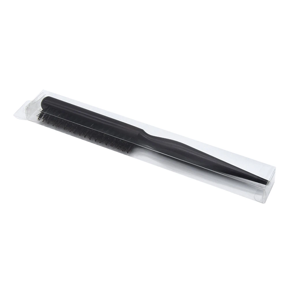 

Eco Friendly 3 Row Wood Hairbrush Salon Bristles Comb Comfort Grip Ergonomic Handle Styling Dead Hair Removal for Home