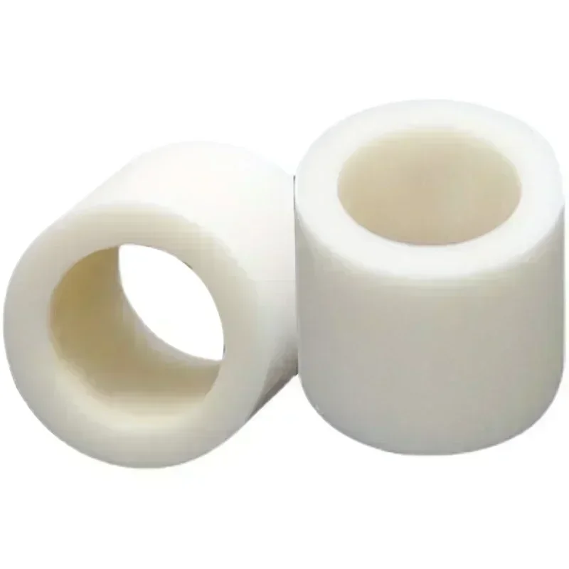 10Pcs Alumina Ceramic Tube, Corundum Insulating Bushing, Wear‑Resistant Thermocouple Protection Tube
