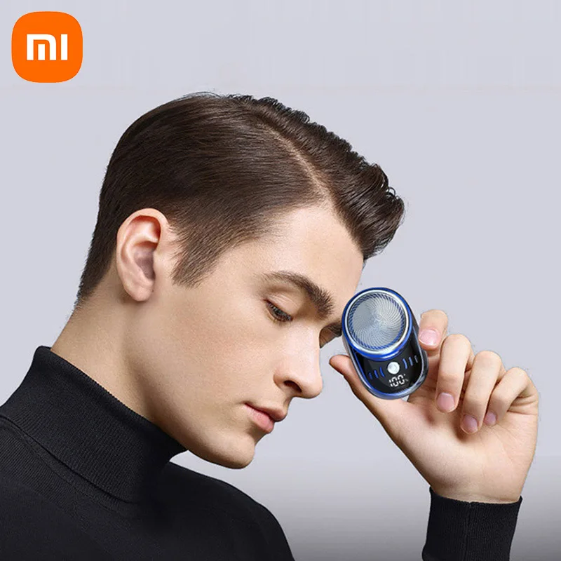 Xiaomi Electric Shaver USB Rechargeable Razor Portable Waterproof Travel Detachable Shaver Beard And Body Hair Trimmer For Men