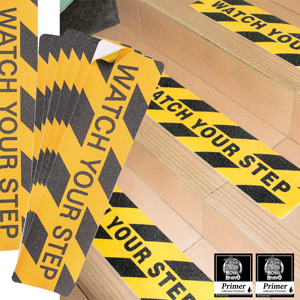 

Anti-Slip Tape Waterproof Non-Skid Grip Sticker for Stairs Floor - Durable Slip Resistant Tape for Home Safety