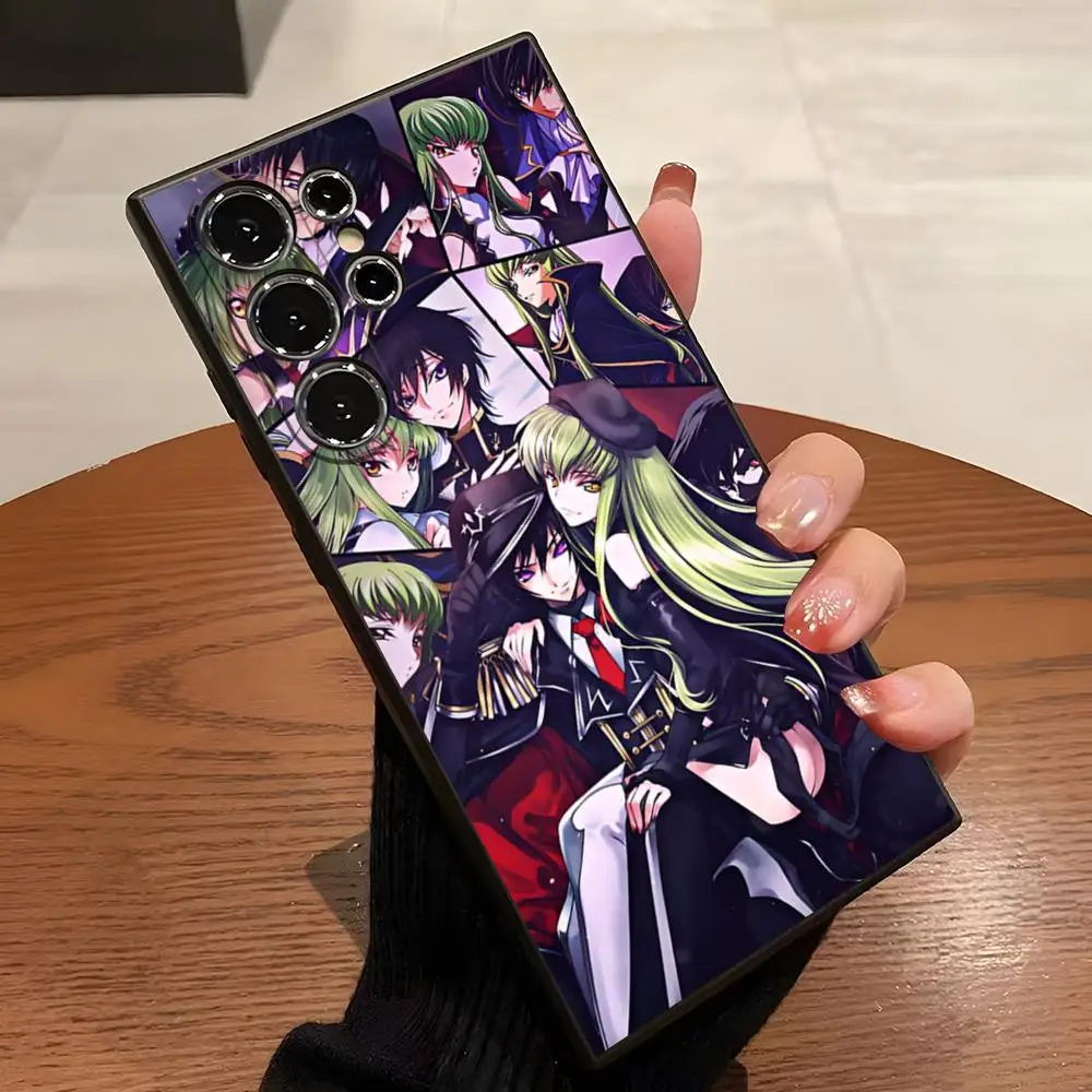 Code Geass Phone Case For Samsung S23 Ultra S24 S22 S20 Fe S21 Plus Galaxy A54 A34 A24 A53 A13 A16 Back Cover