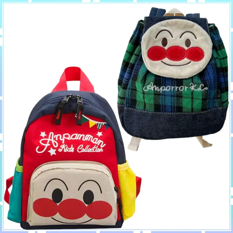 

Рюкзак Anpanman: портативная сумка-рюкзак на одно или два плечо для детей, милый мультяшный аниме-сюрприз, подарок, сумка для хранения