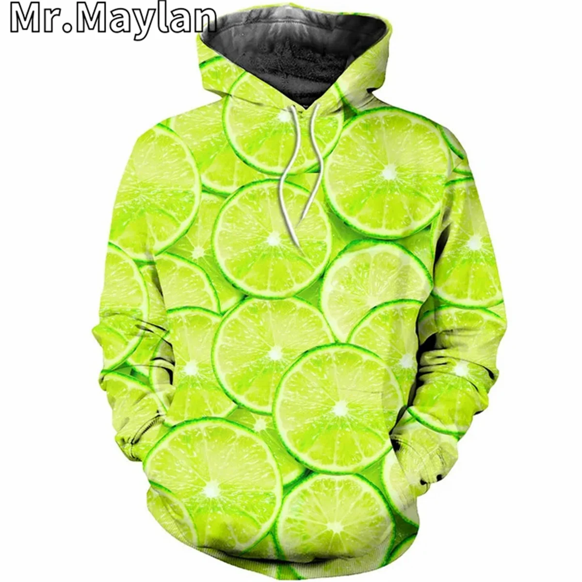 Lime Slices Cosplay Costume  Apparel 3D Full Print Unisex Hoodie Men Sweatshirt Streetwear Zip Pullover Casual Jacket Tracksuits