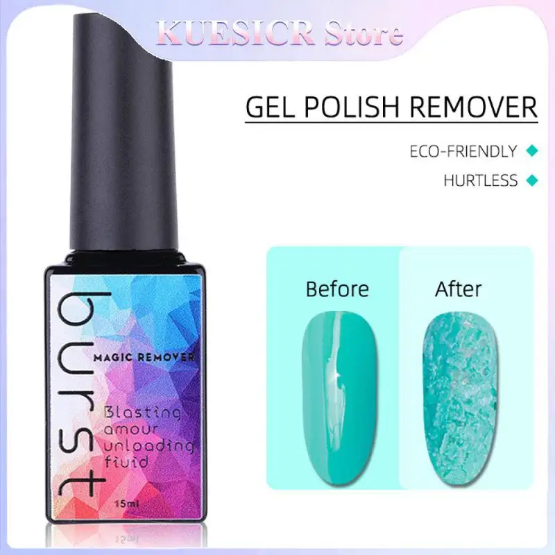 네일 광택제 리무버, 건강한 빠른 용해 젤, 네일 광택제, UV 베이스 코트, 탑 코트, 네일 얼룩 리무버, 버스트 코트 젤 네일 광택제