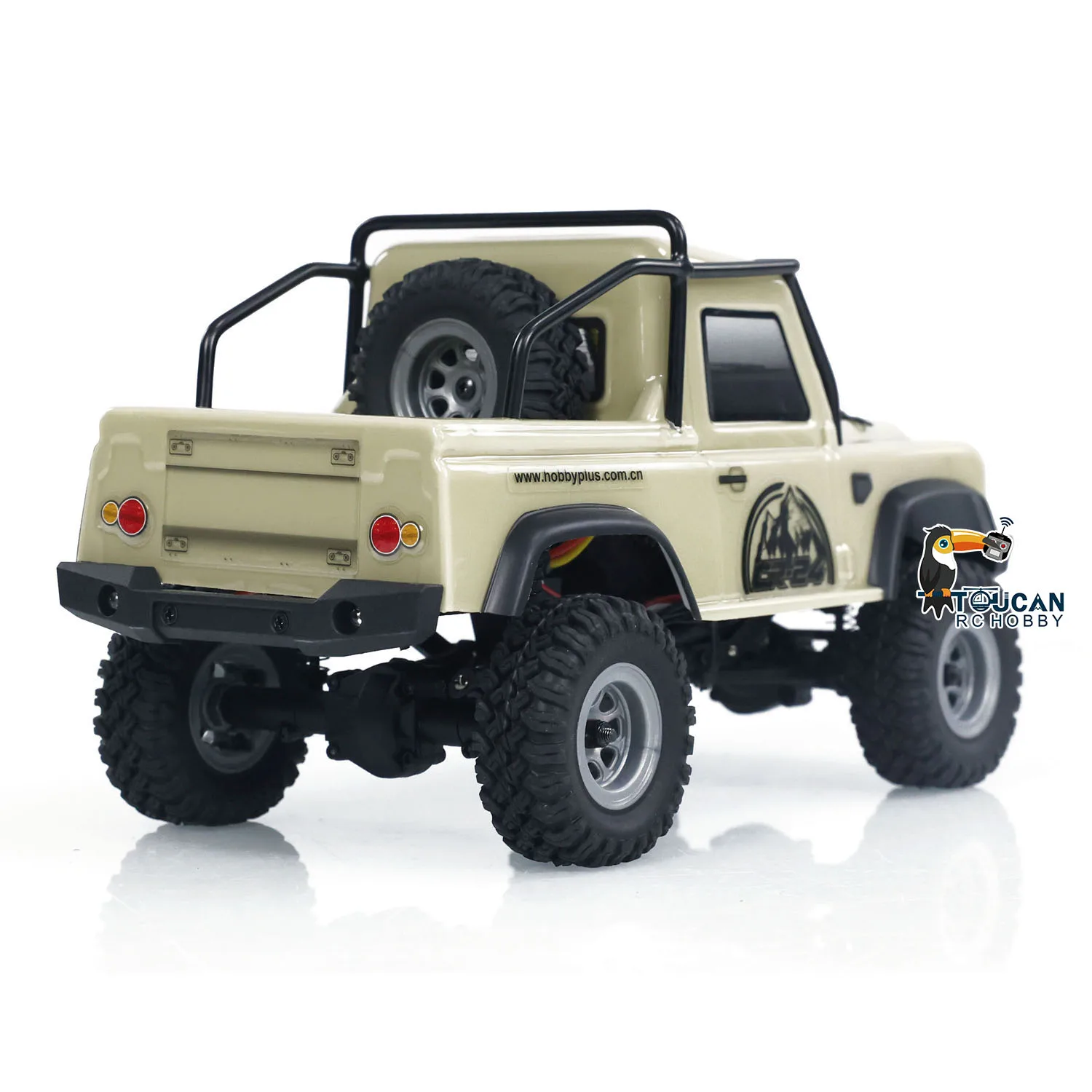 Hobby Plus RTR 1/24 Scale RC 4WD Crawler 4x4 Mini Off-road Vehicles Remote Control Climbing Crawler Car Model Toys TH24009