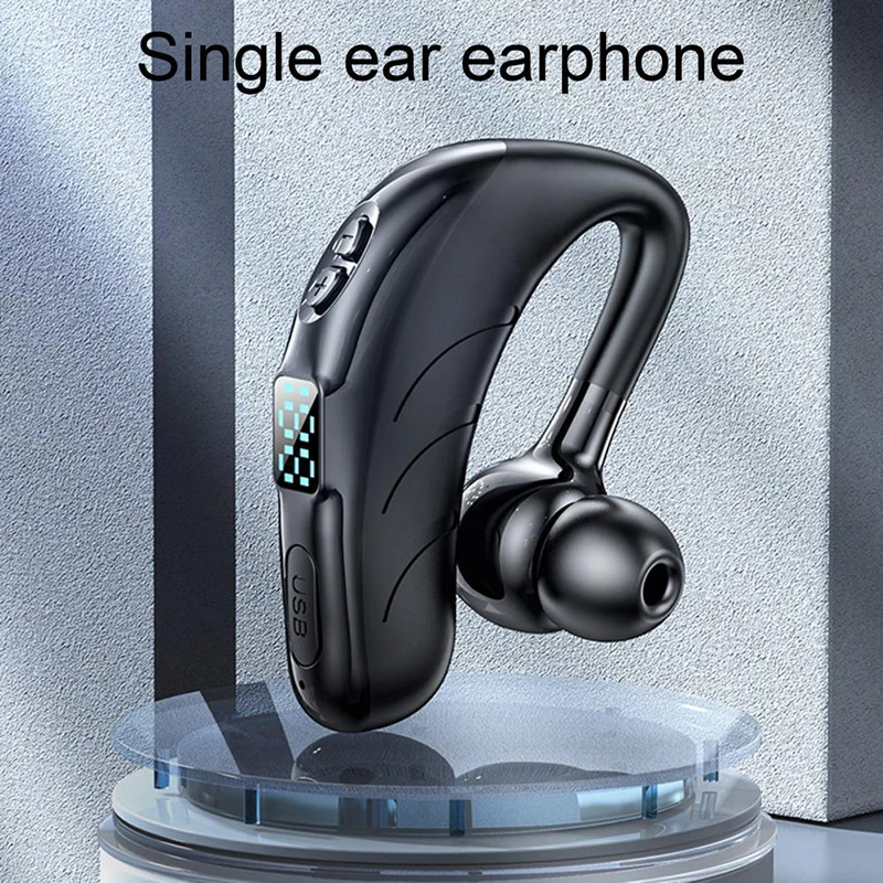 P13 プロ LED デジタルディスプレイビジネスワイヤレスイヤホンロングスタンバイスポーツ Bluetooth 5.2 ヘッドフォンハイファイサブウーファー自動車電話用